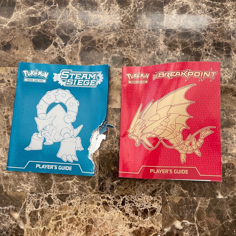 Pokemon Player's Guides - Blue & Red Covers